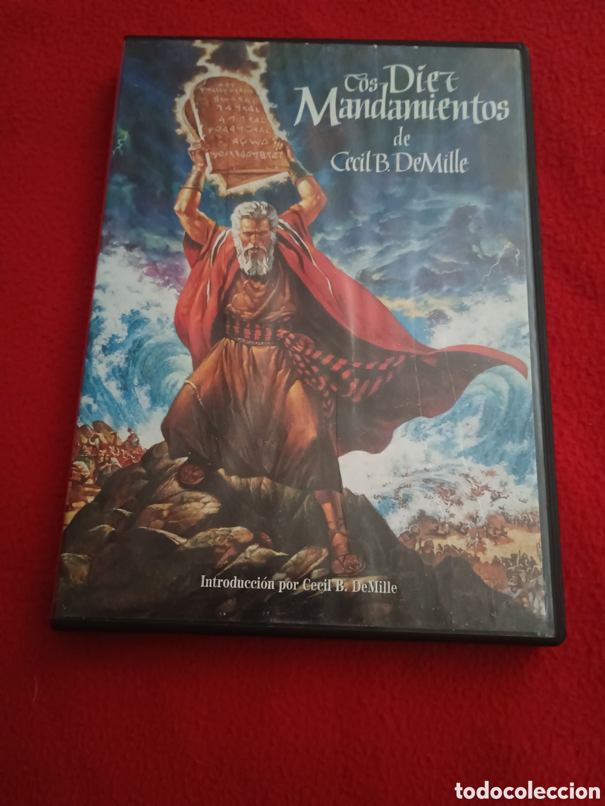 Cine: Dvd los diez mandamientos (2 discos) charlton Heston yul brynner