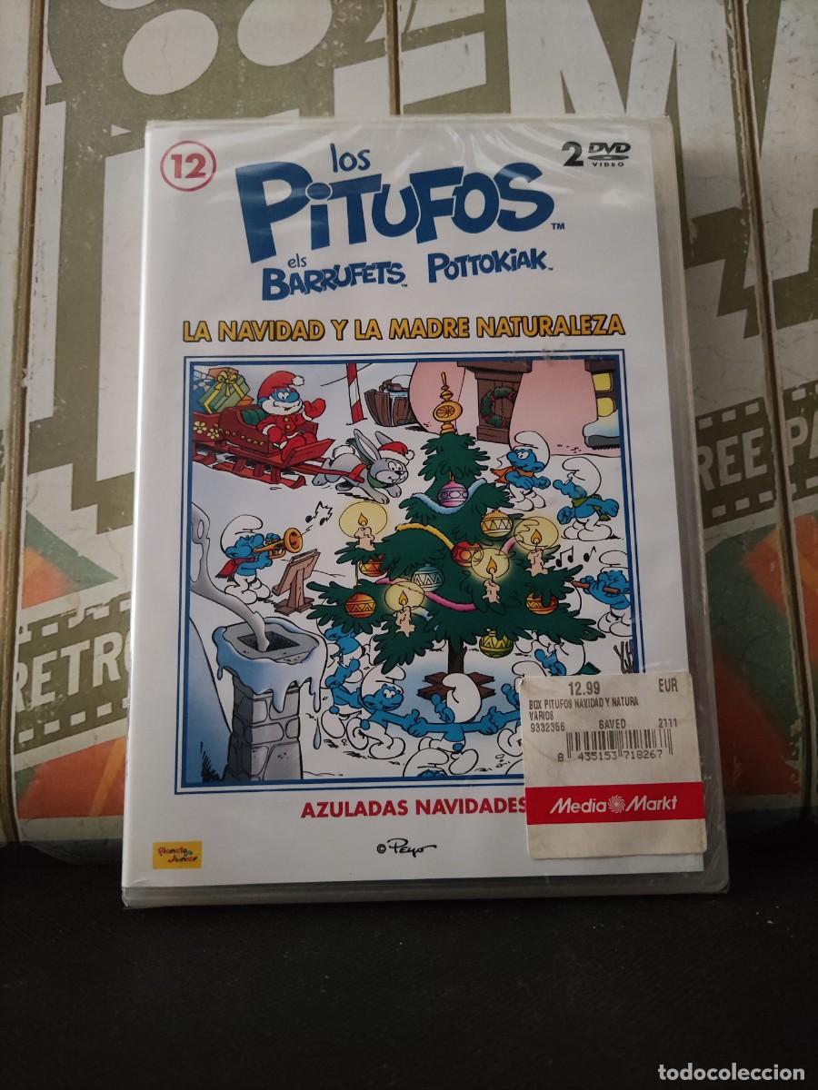 Cine: DVD 1412 Los pitufos 12 Els barrifets Pottokiak &rdquo;Precintado&rdquo;