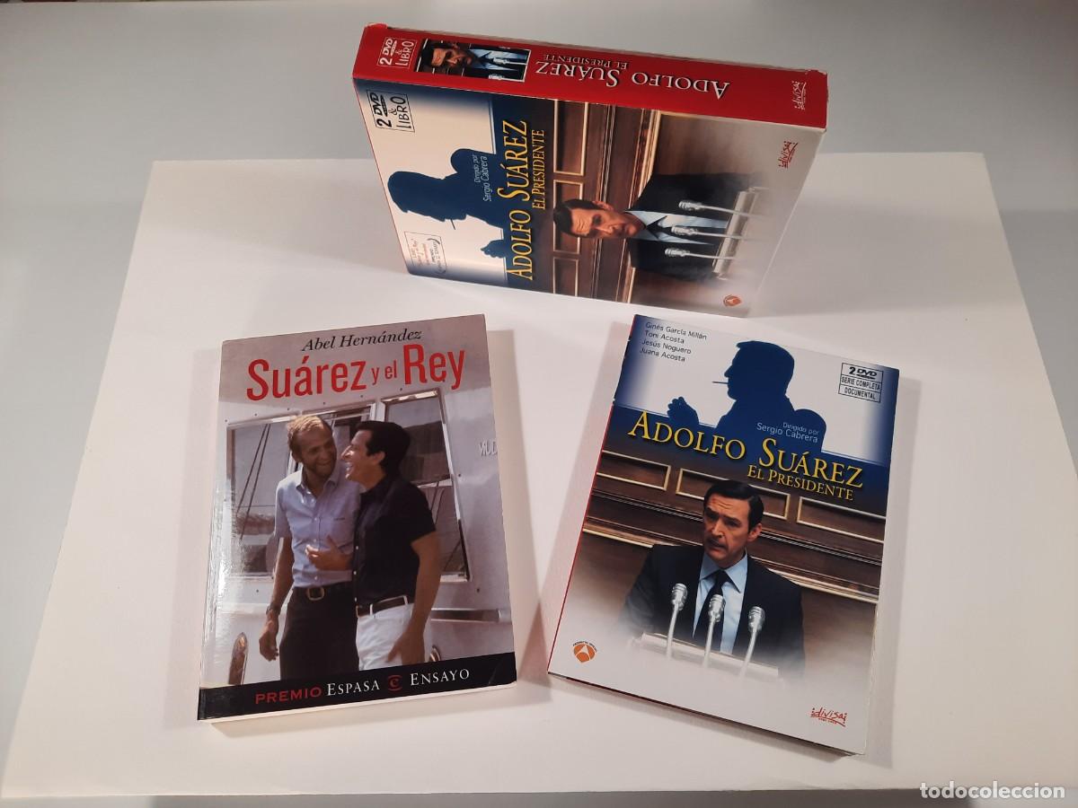 Cine: Pack sobre Adolfo Su&aacute;rez (miniserie + documental, 2 DVDs) y libro - Foto 1
