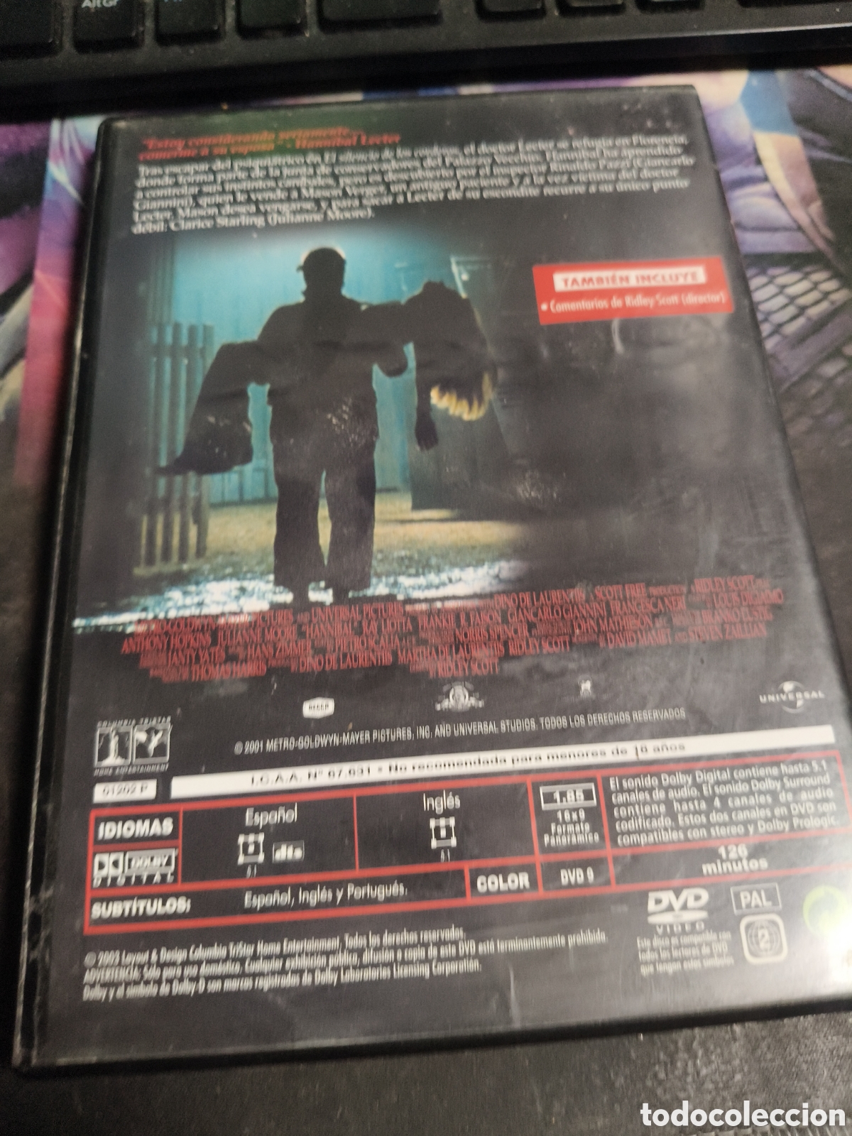 Cine: Hannibal DVD ---- 232 - Foto 2