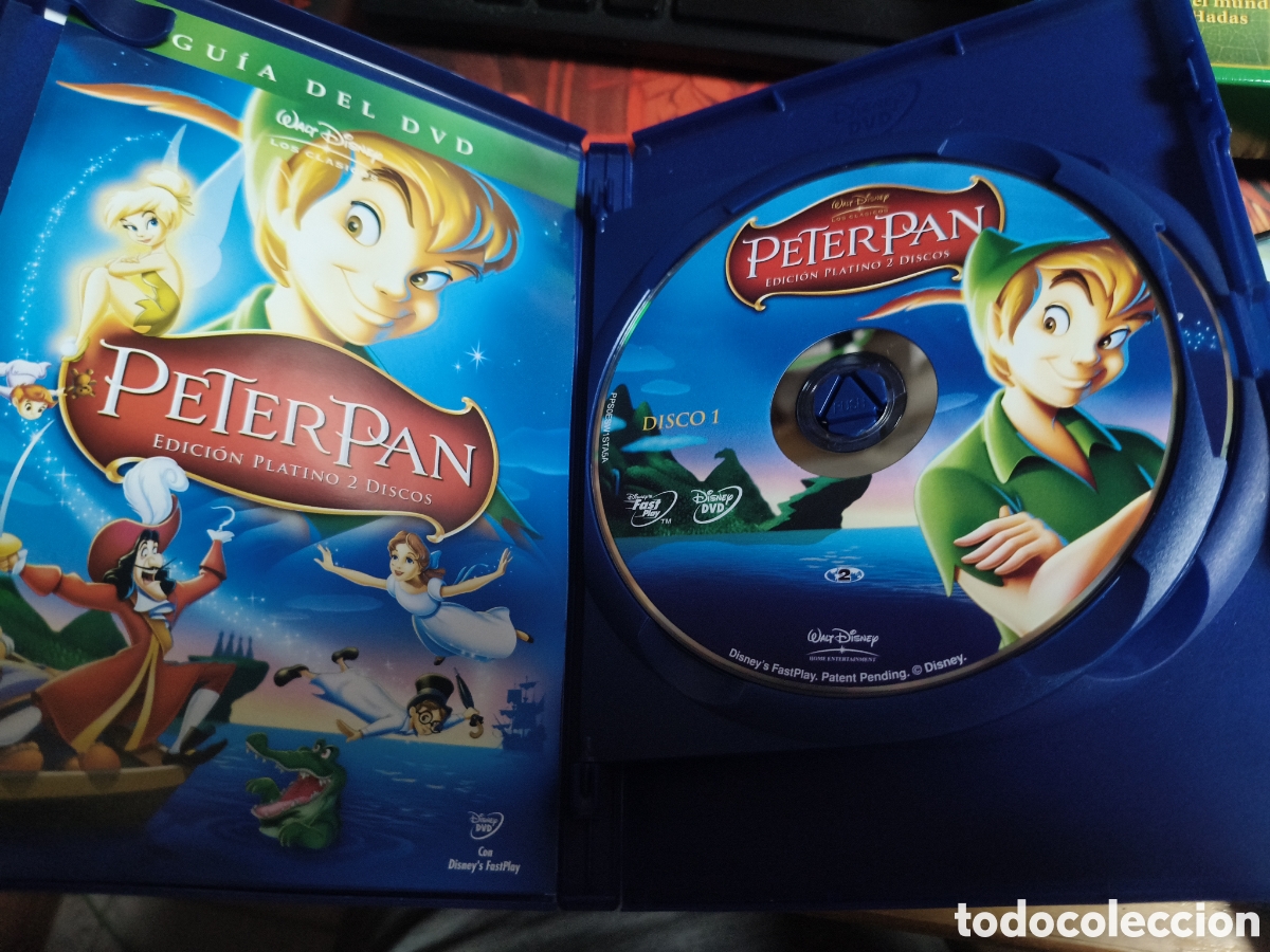 Cine: Campanilla y Peter pan edici&oacute;n limitada DVD - Foto 5