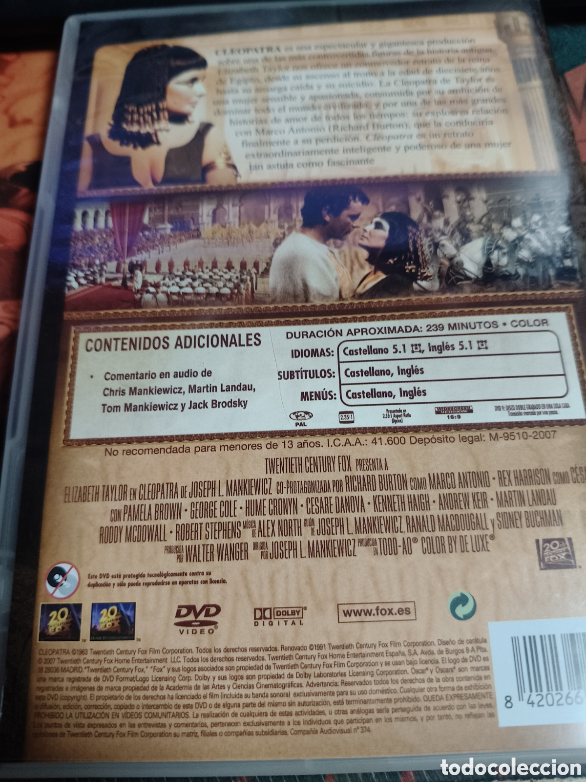 Cine: Cleopatra ed 2 DVD - 2 - Foto 2