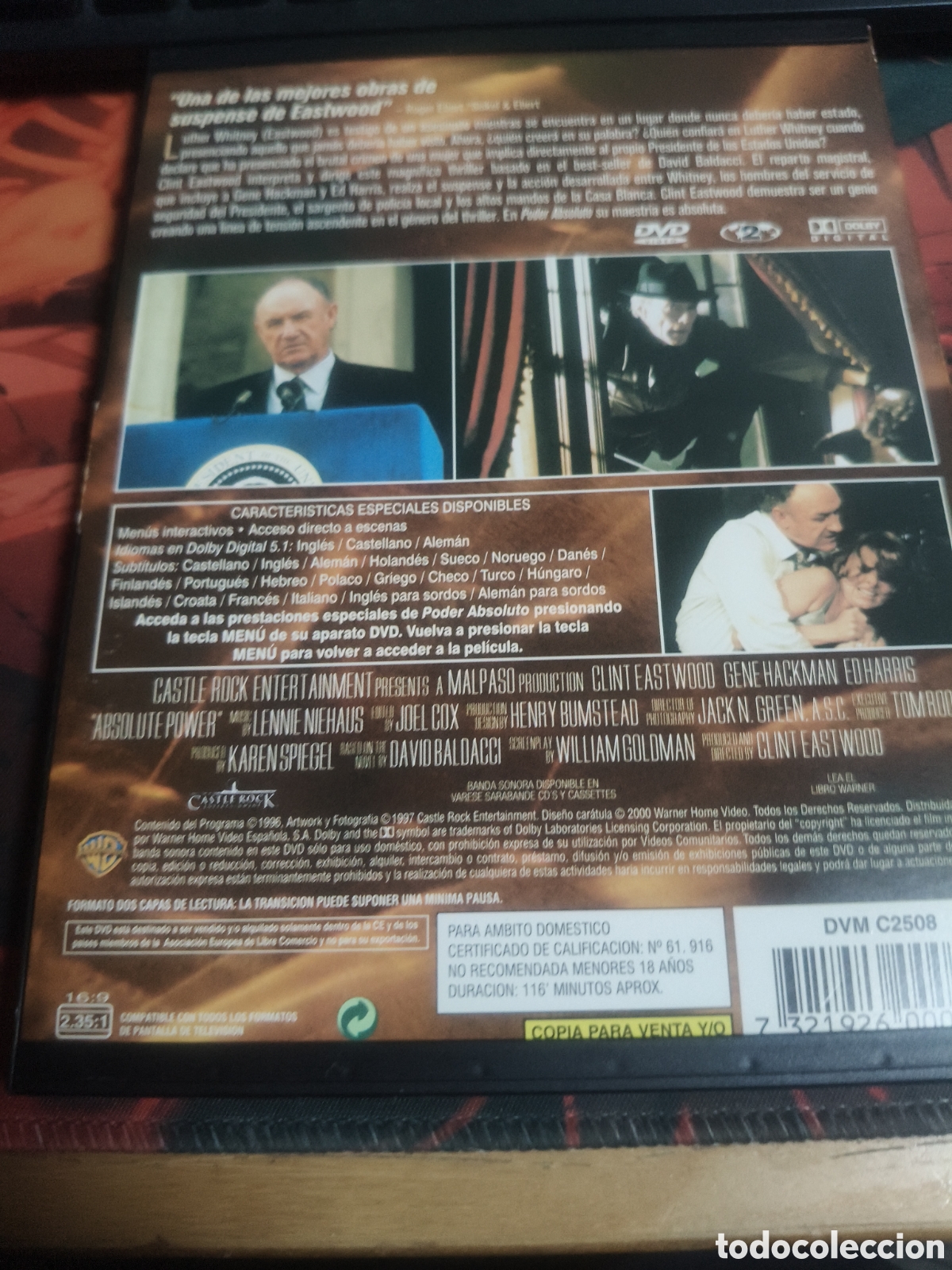 Cine: Poder absoluto DVD - - Foto 2