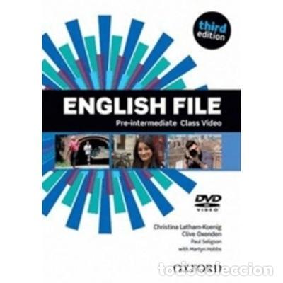 Cinema: English File 3rd Edition Pre-Intermediate. Class DVD- 9780194598637