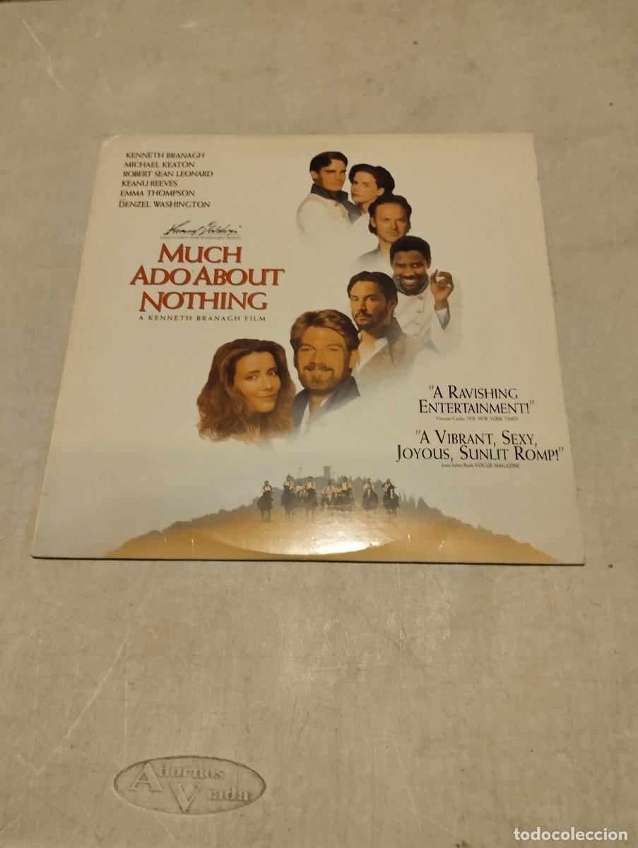 Cine: MUCH ADO ABOUT NOTHING LASER DISC - Foto 1