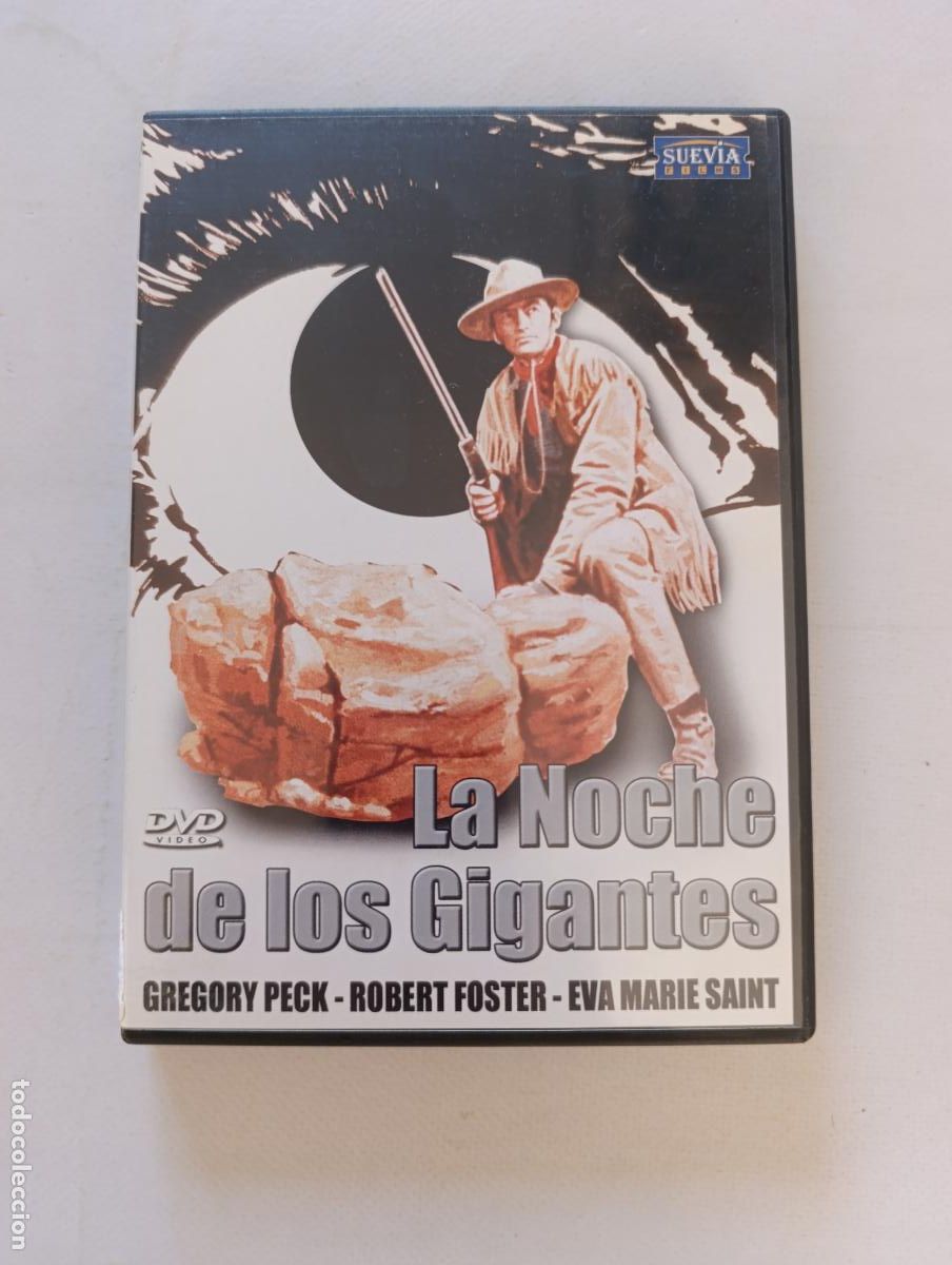 Cine: DVD LA NOCHE DE LOS GIGANTES - GREGORY PECK, ROBERT FOSTER (165)