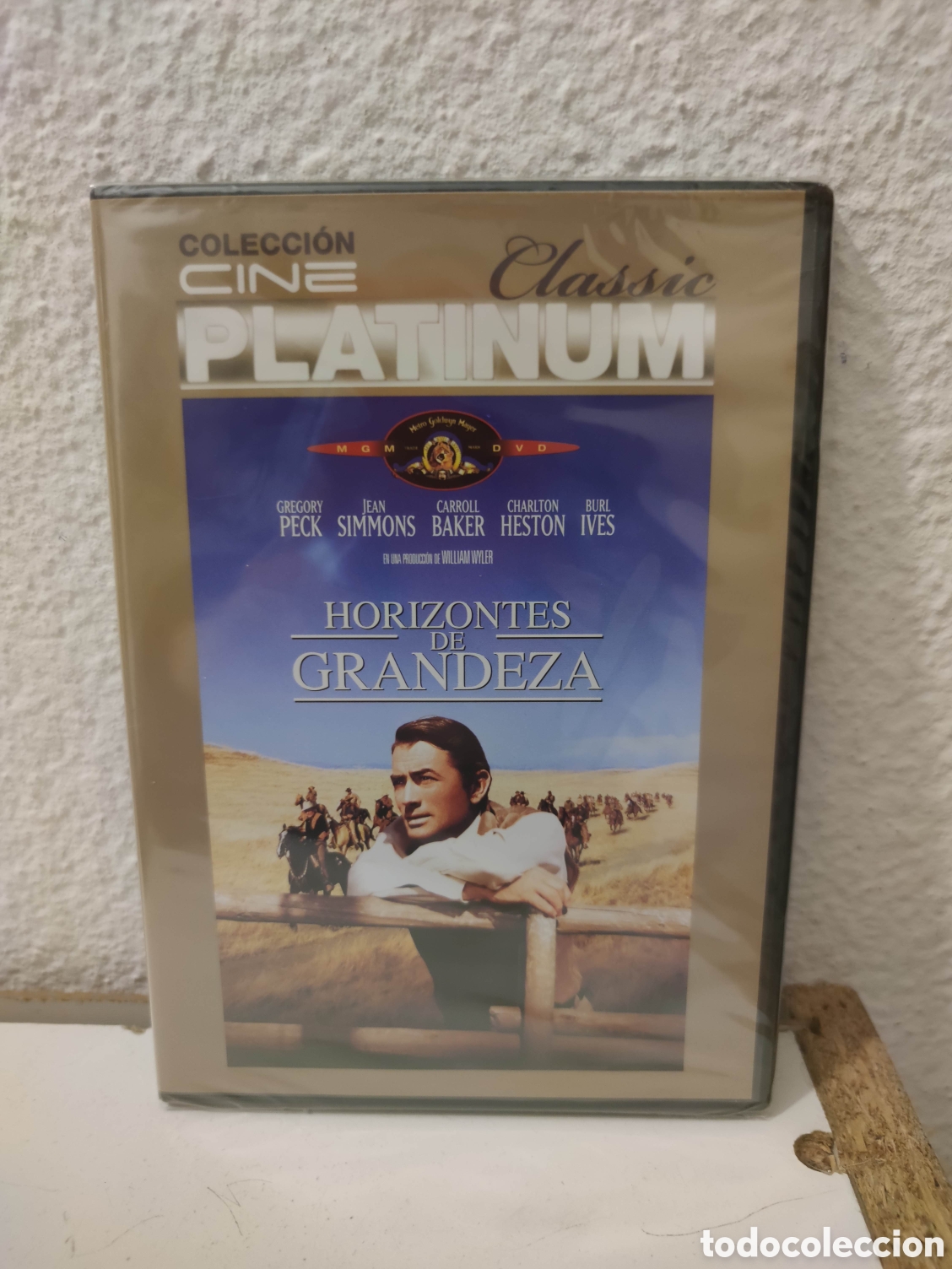 Cine: Dvd - Horizontes de grandeza - 1958 - William Wyler - Cine Platinum Classic - Precintado - Western
