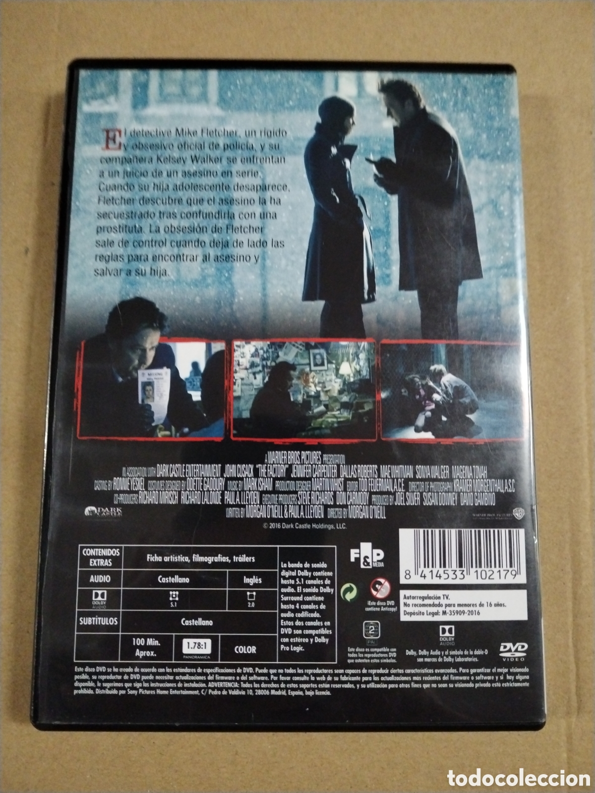 Cine: DESAPARECIDA (JOHN CUSACK). DVD - Foto 2