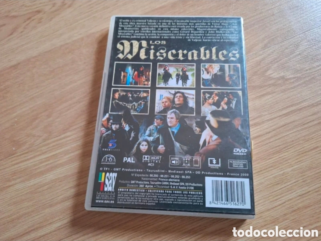Cine: Los Miserables DVD 2 Discos - Foto 2