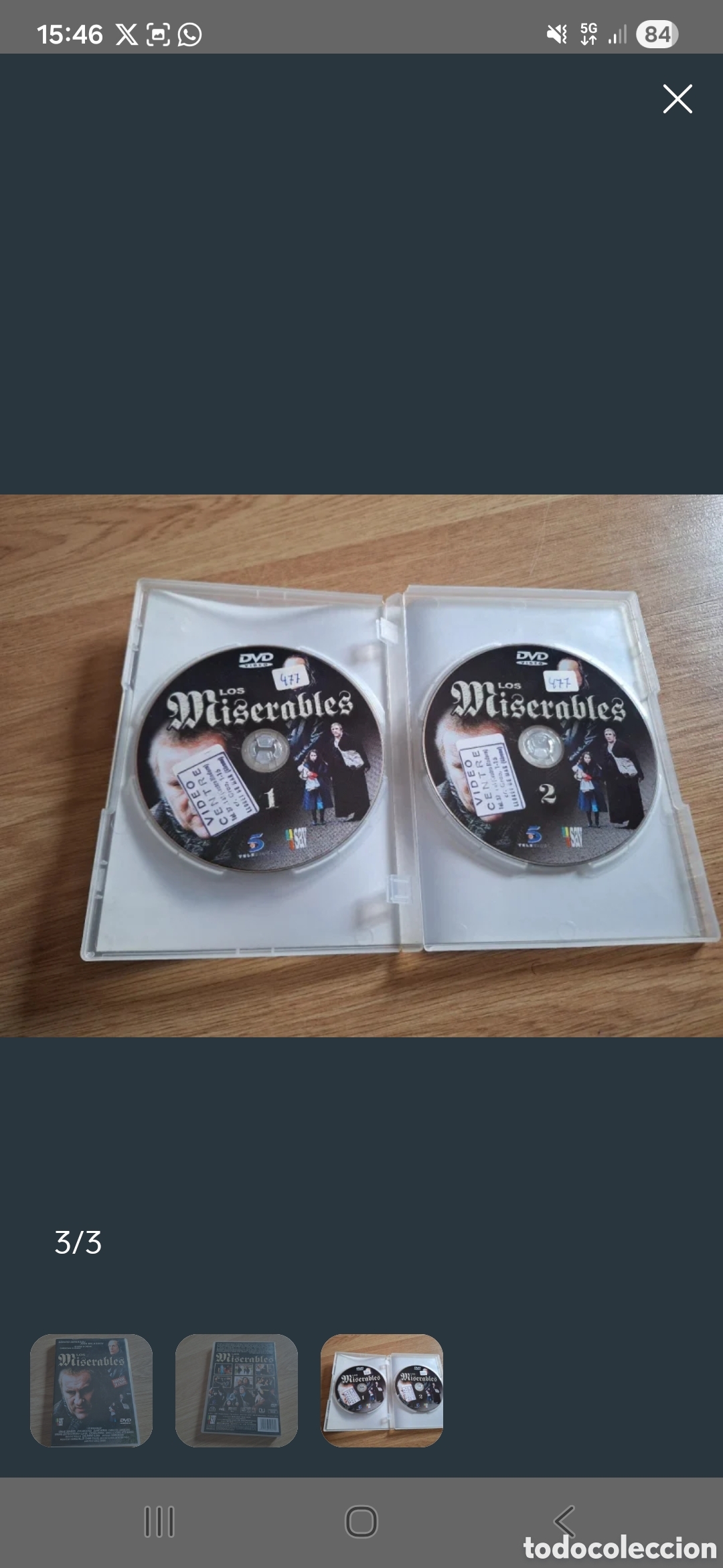 Cine: Los Miserables DVD 2 Discos - Foto 3