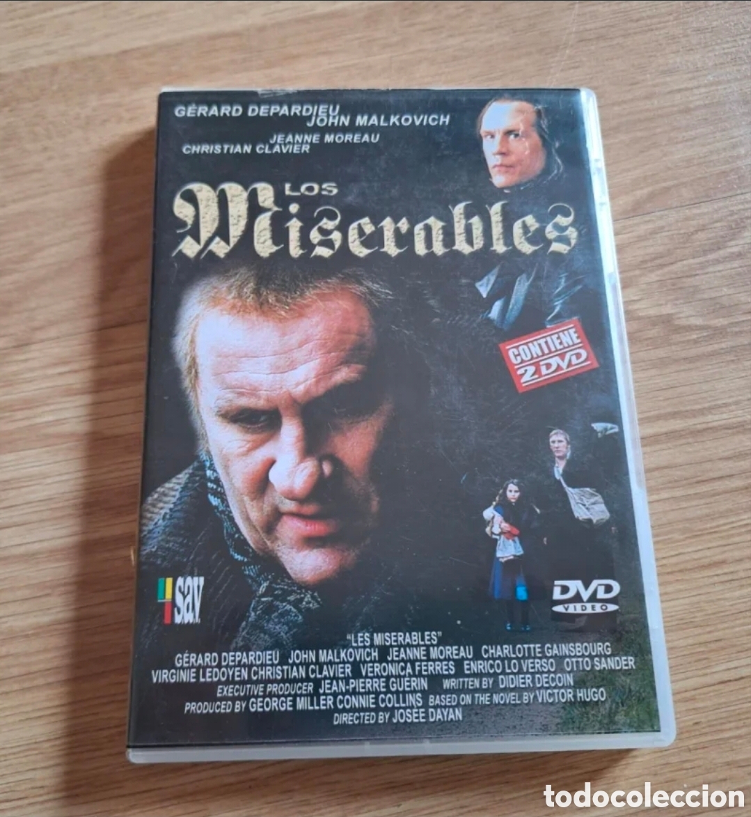 Cine: Los Miserables DVD 2 Discos - Foto 1