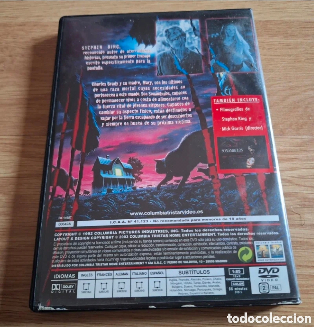 Cine: Sonambulos DVD Stephen King - Foto 2