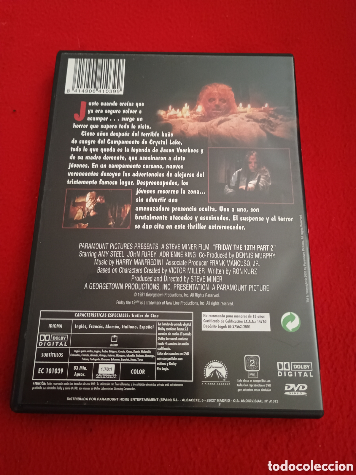 Cine: Dvd viernes 13 parte 2 - Foto 2