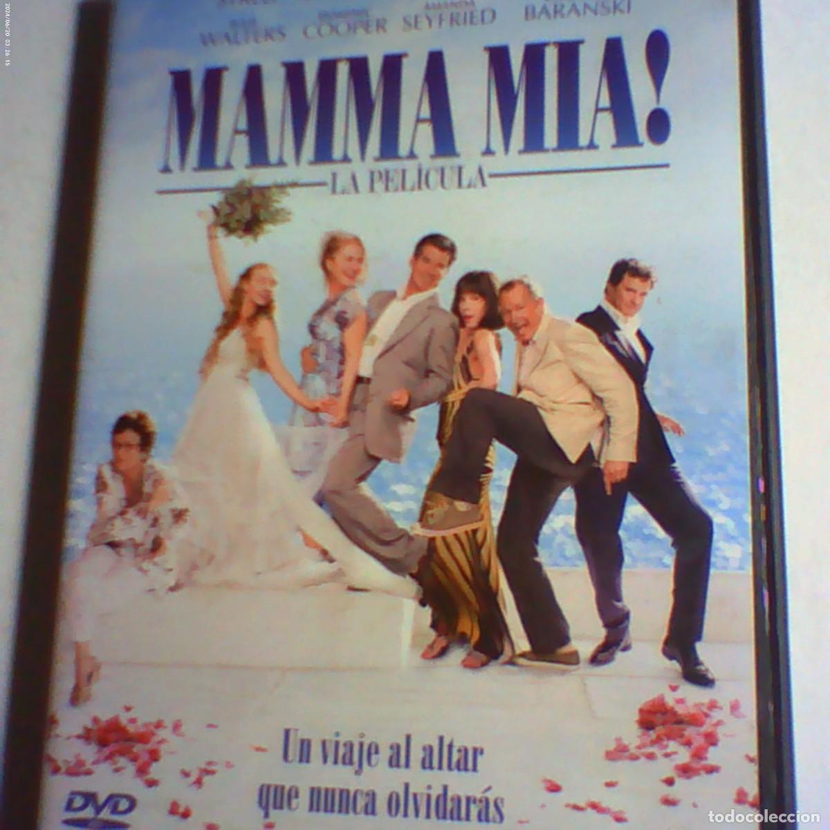 Kino: dvd mamma mia. meryl atreep. 104 min (buen estado)
