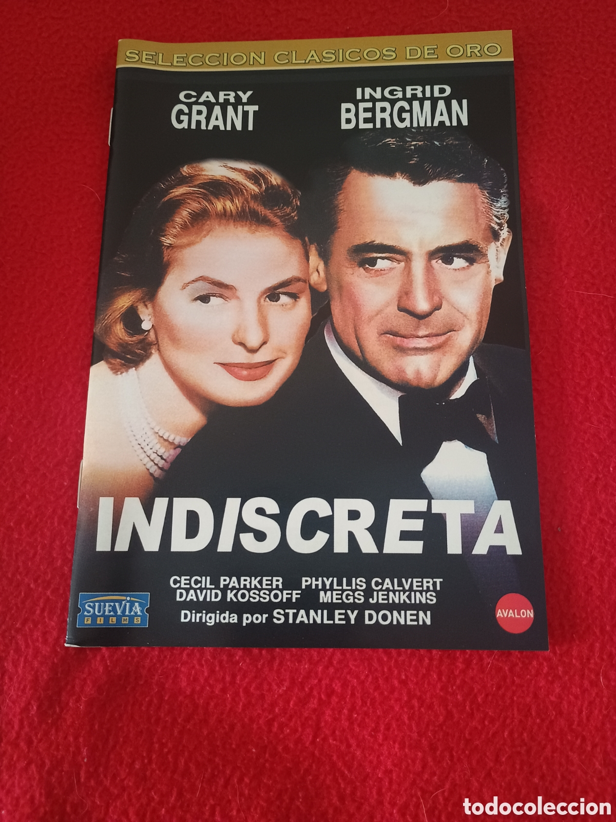 Cine: Folleto libreto 30 paginas - indiscreta Stanley donen Cary Grant Ingrid bergman (incluye libreto)