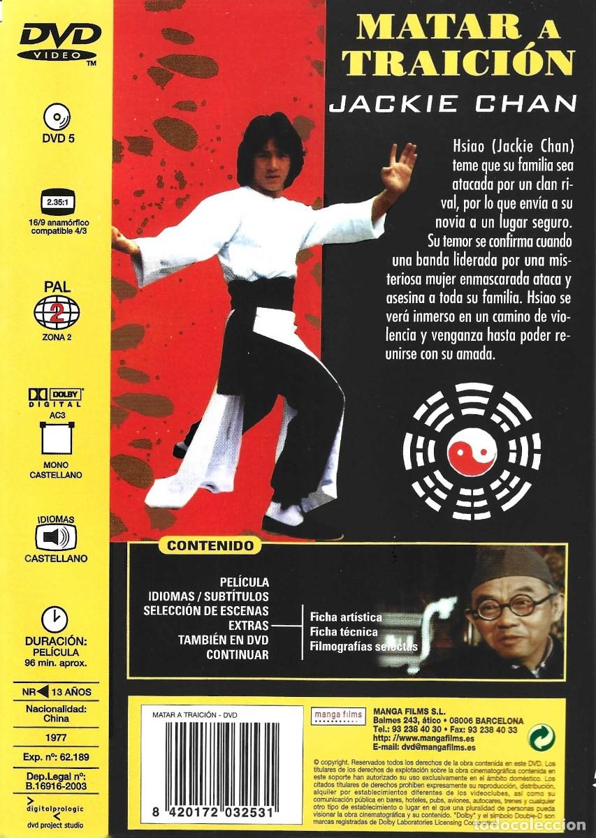 Cine: MATAR A TRAICI&Oacute;N JACKIE CHAN - Foto 2
