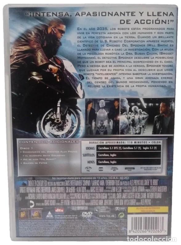 Cine: YO ROBOT DVD Will Smith - Foto 2