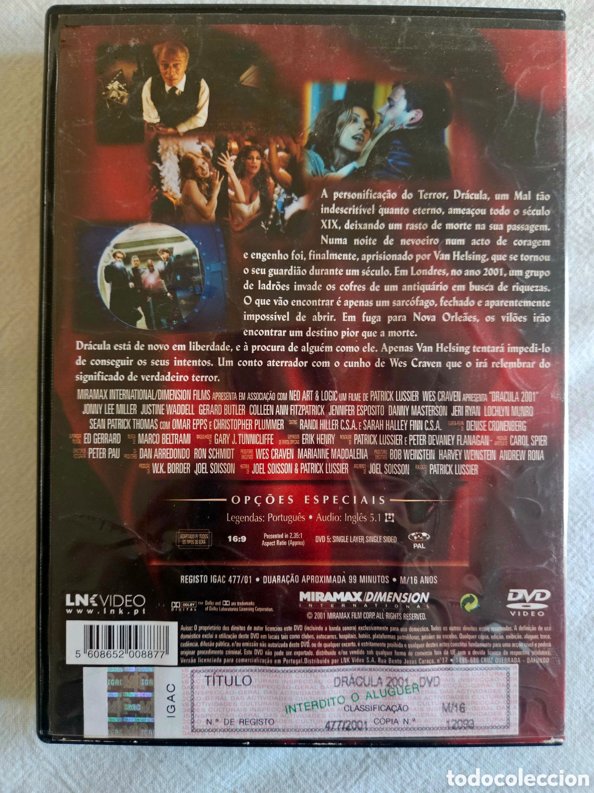 Cine: Pel&iacute;cula DVD Dr&aacute;cula 2001 - Foto 2