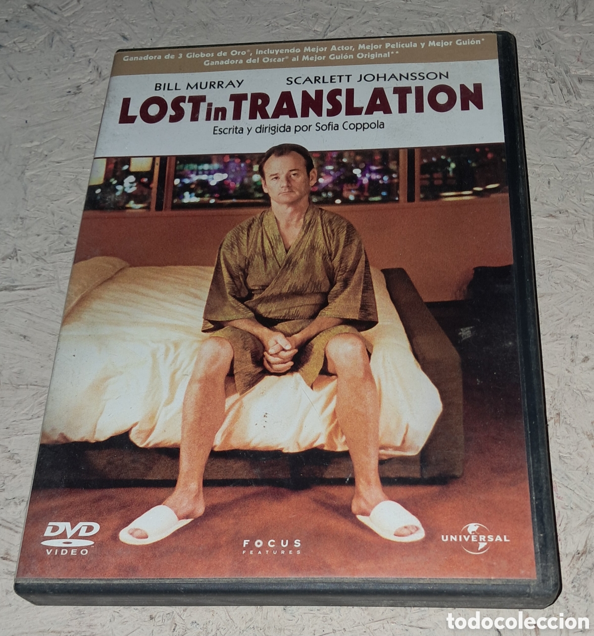 Cinema: DVD de la pel&iacute;cula &rdquo;Lost in Translation&rdquo; (Perdidos en Tokio), escrita y dirigida por Sofia Coppola