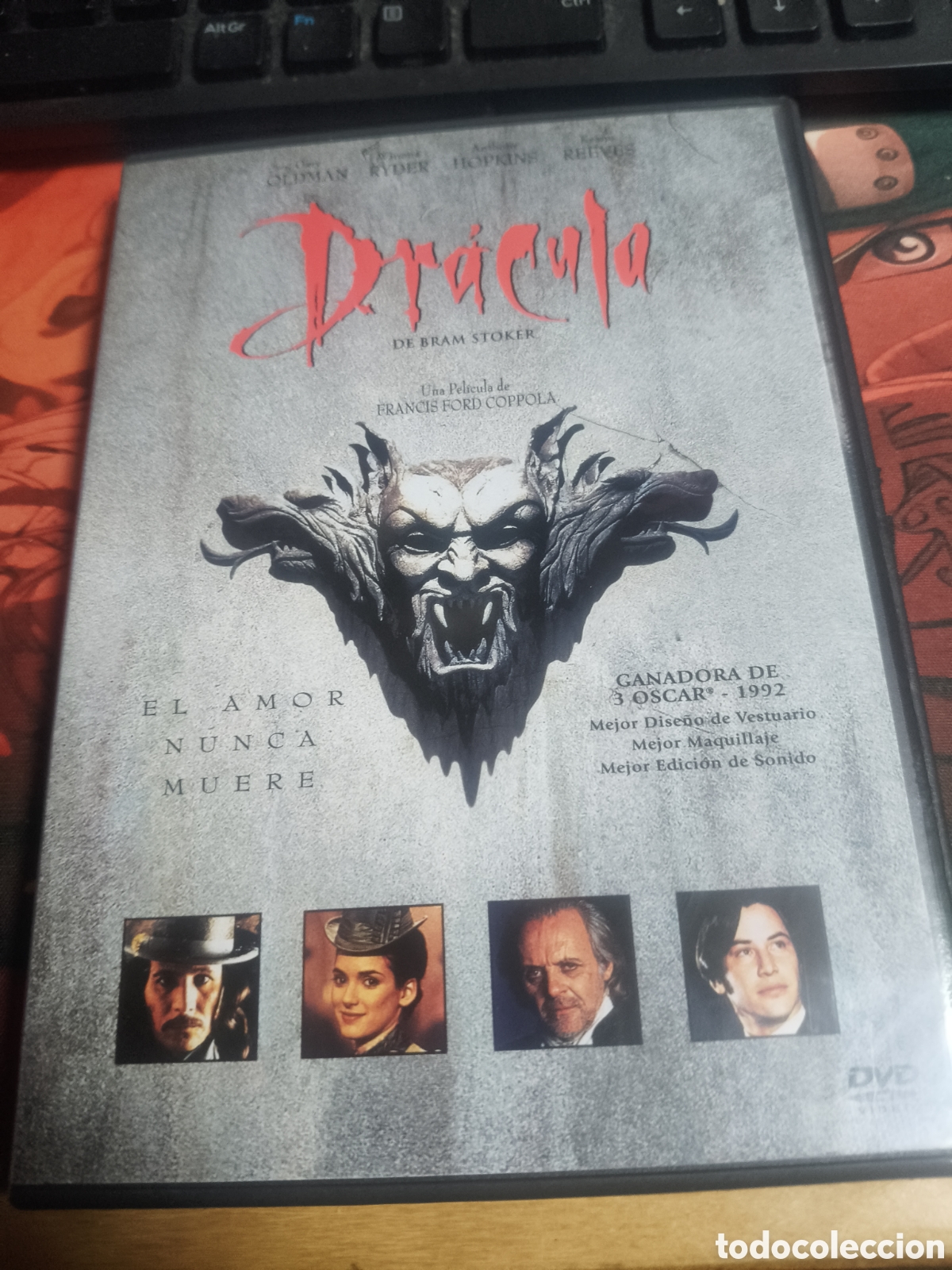 Cine: Dr&aacute;cula + postales DVD - Foto 1