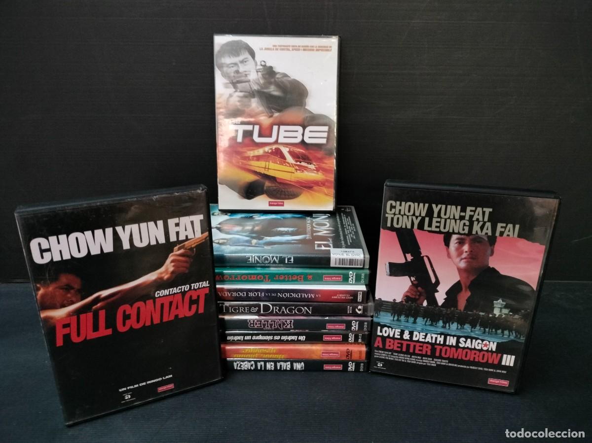 Kino: LOTE 11 DVD PELICULAS CHOW YUN-FAT Y JOHN WOO COMO NUEVOS OCASION!!!