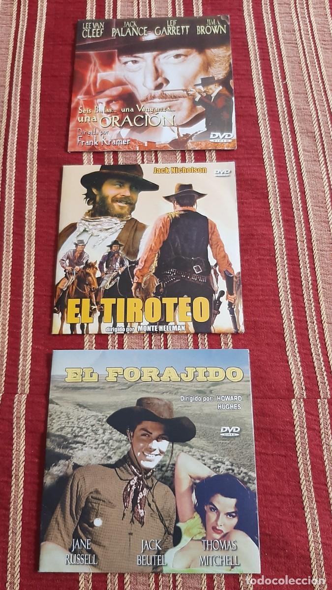 Cinema: LOTE DE 3 DVD'S PELICULAS DEL OESTE ( WESTERN)