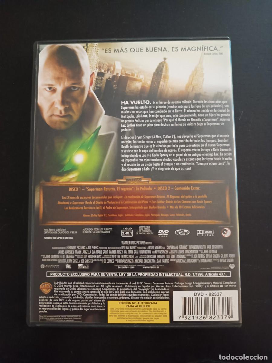 Cine: Superman Returns. El regreso. DVD - Foto 2