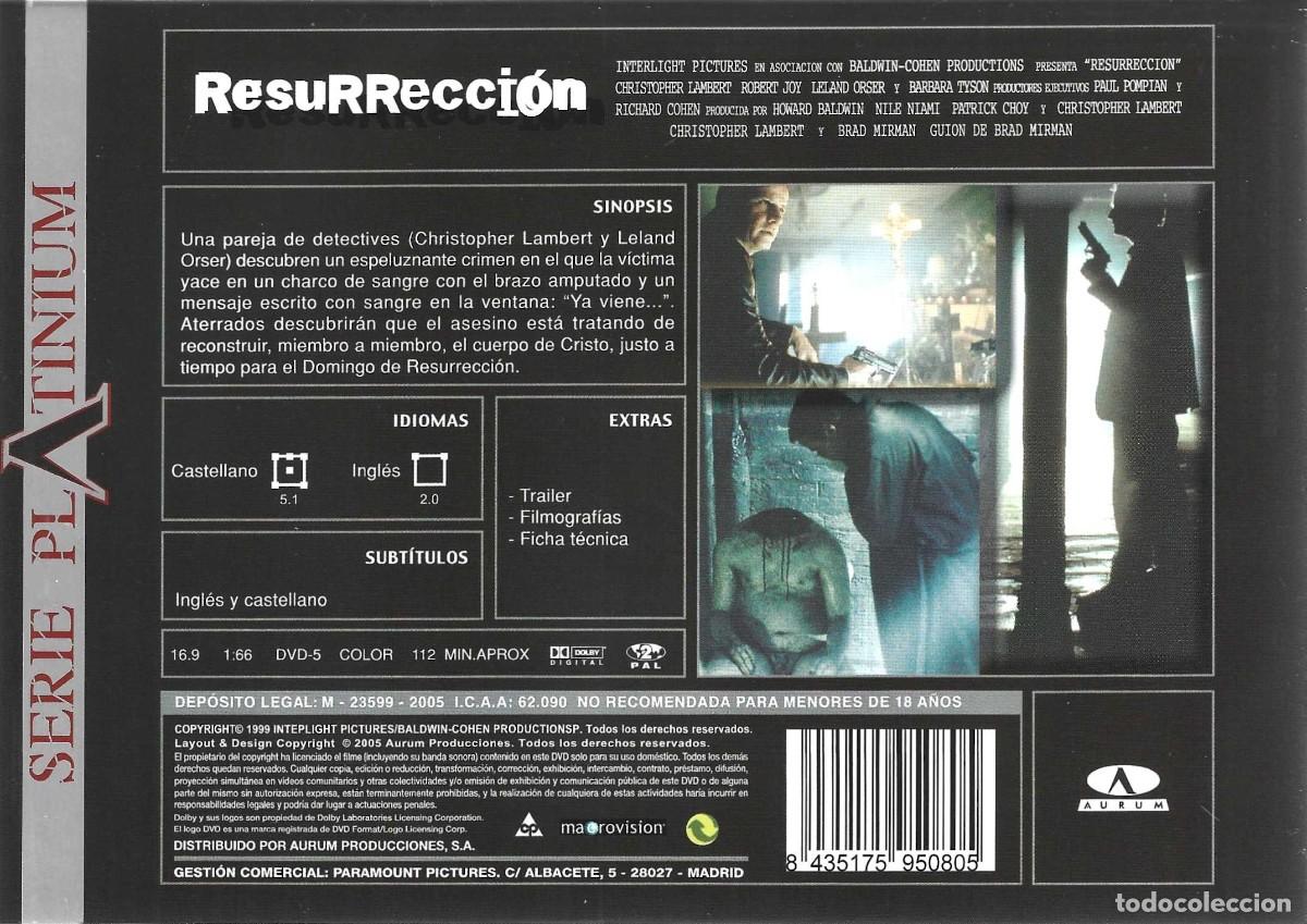 Cine: RESURRECCI&Oacute;N CHRISTOPHER LAMBERT - Foto 2