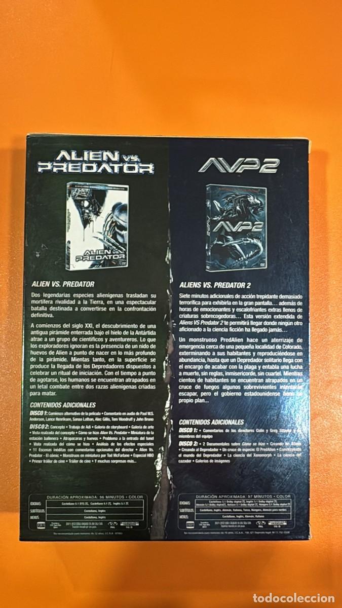 Cine: Alien Vs Predator + Alien Vs Predator 2 [DVD] - Foto 2