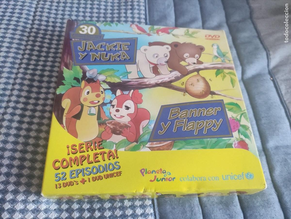 Cine: BANNER Y FLAPPY/JACKIE Y NUKA ***SERIE COMPLETA 52 CAPITULOS EN DVD