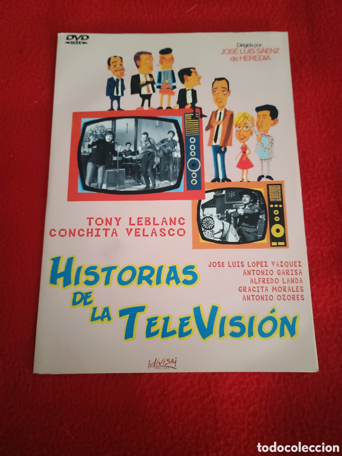 Cine: Dvd historias de la televisi&oacute;n - Tony leblanc concha Velasco