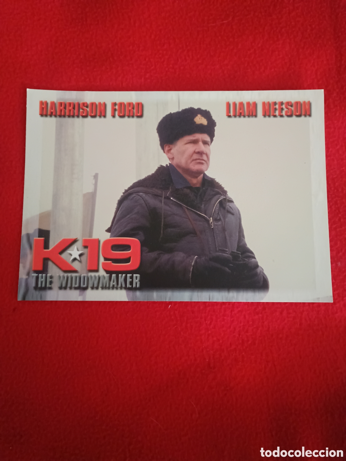 Cinema: Folleto - k9 widowmaker Harrison Ford Liam Neeson