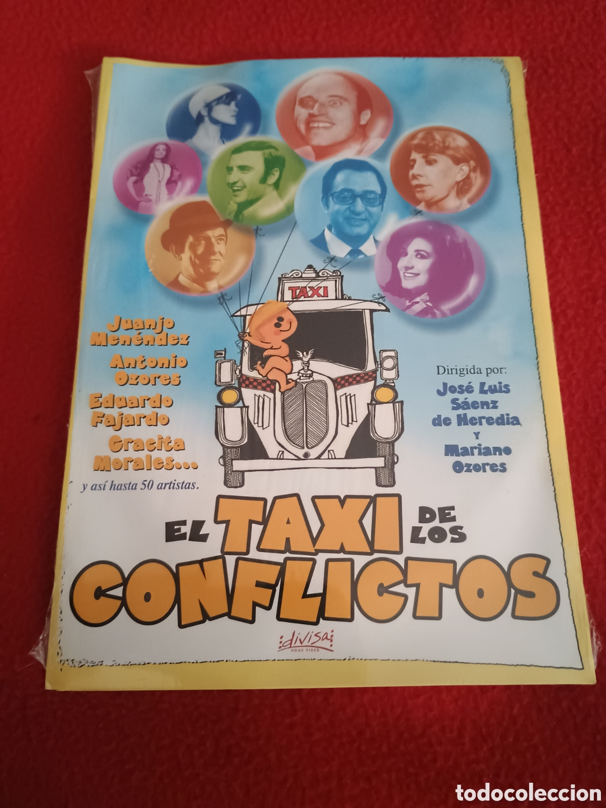 Cine: Dvd el taxi de los conflictos (precintado) Jos&eacute; luis S&aacute;enz de Heredia mariano ozores gracita morales