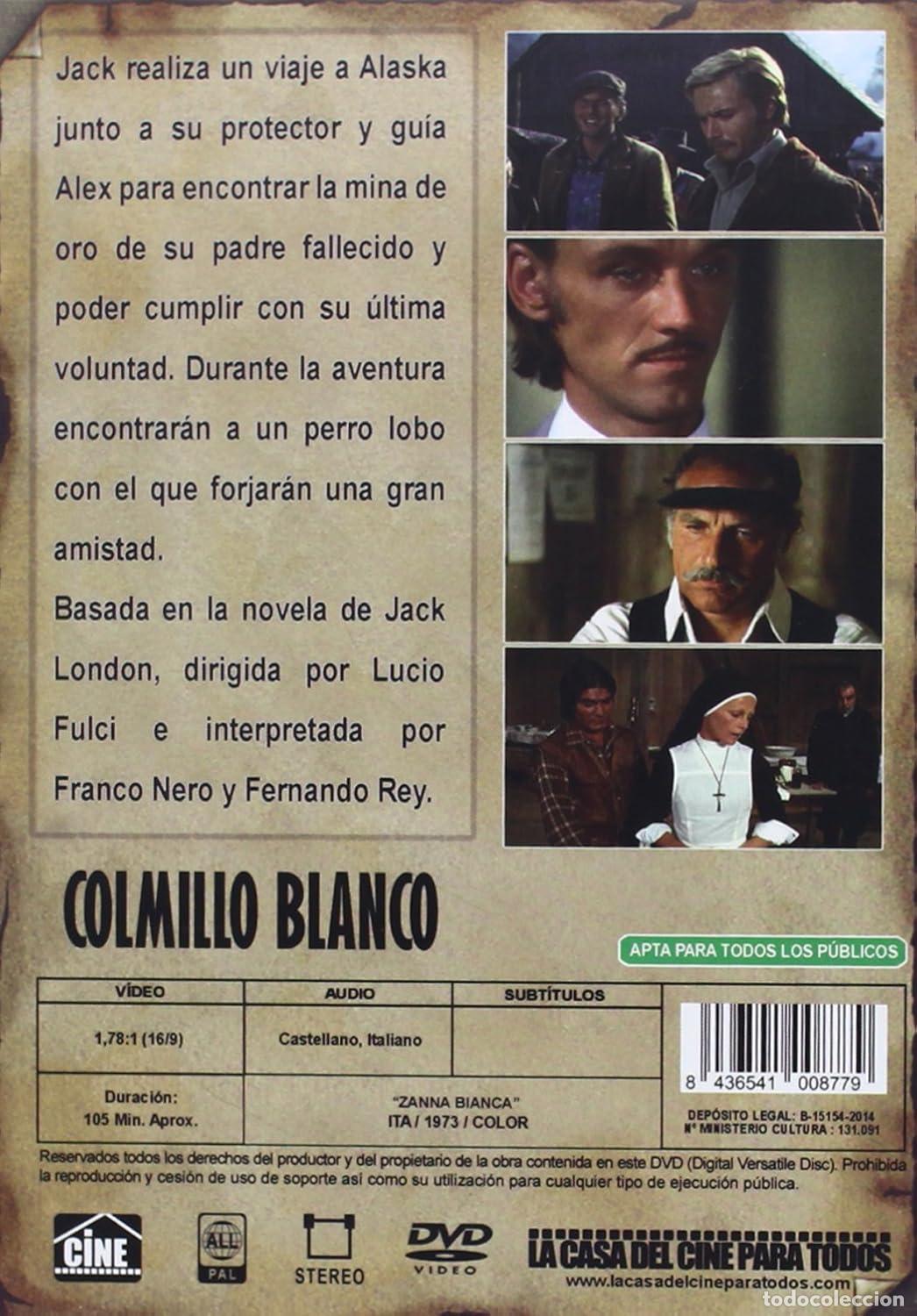 Cine: COLMILLO BLANCO - DVD - NUEVO - Foto 2