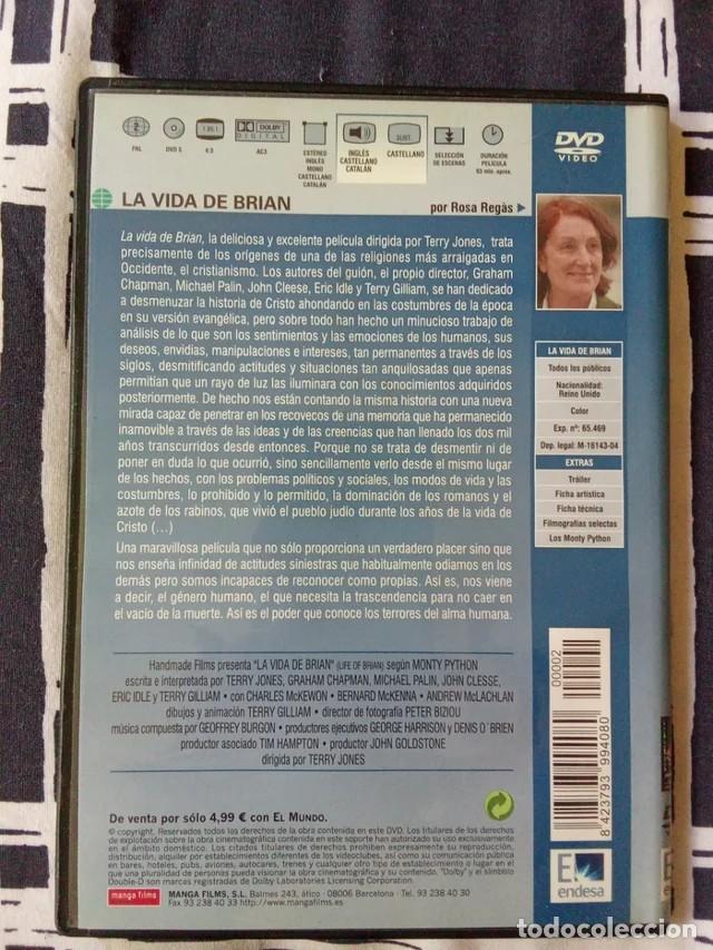 Cine: La Vida de Brian - Monty Python DVD - Foto 2