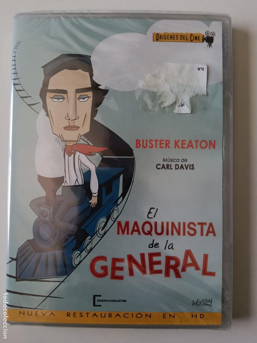 Cinema: DVD EL MAQUINISTA DE LA GENERAL (1926) - BUSTER KEATON - CARL DAVIS
