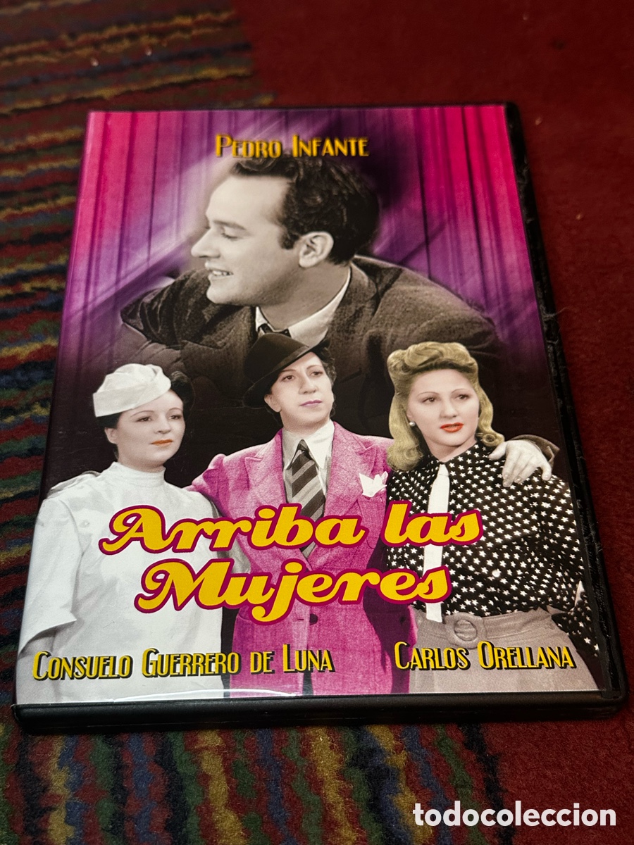 Cinema: Pedro Infante, arriba las mujeres DVD, cine mexicano. Consuelo Guerrero de Luna. Carlos Orellana