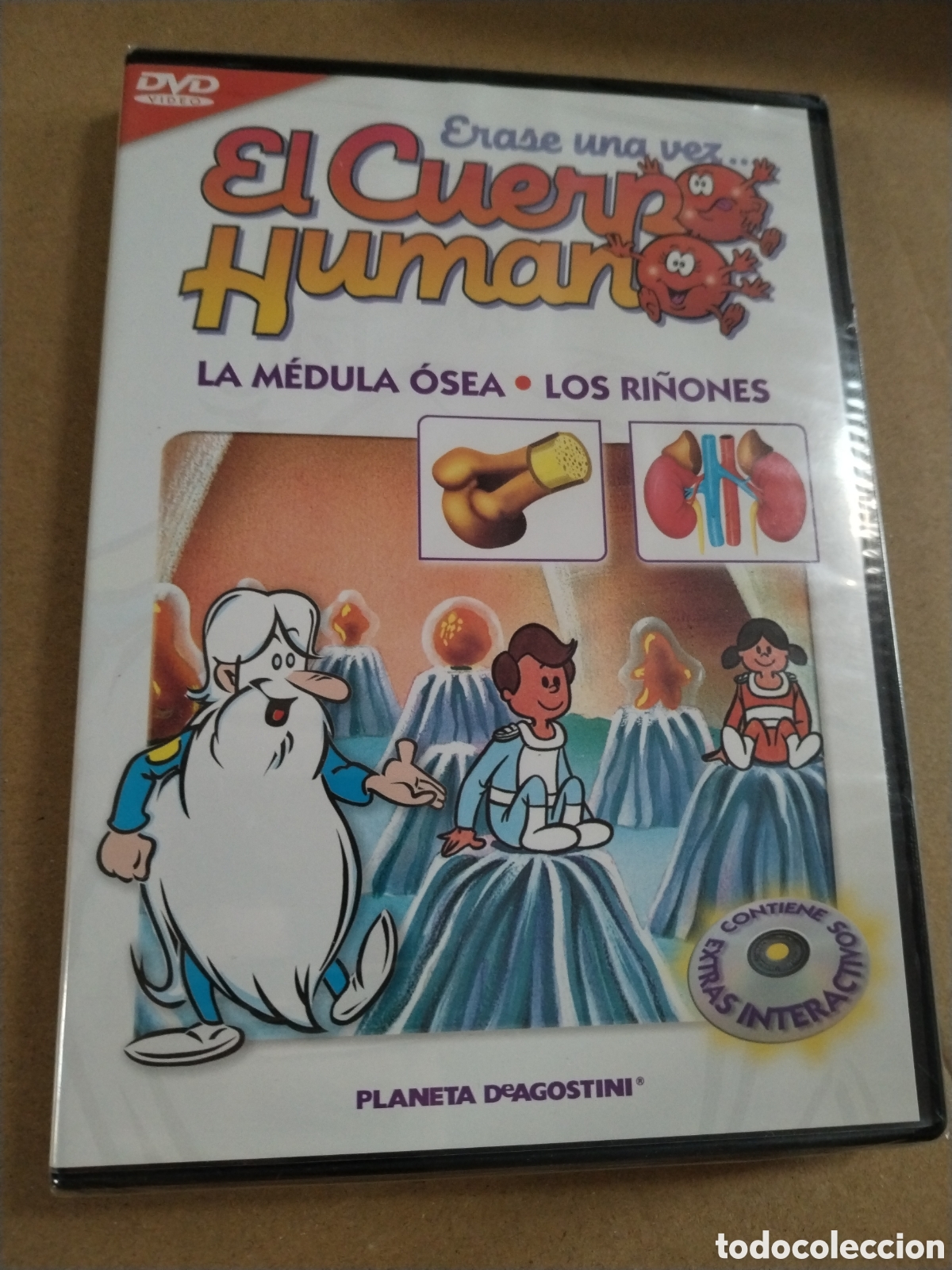 Cinema: Erase una vez...El cuerpo humano. Volumen 6. DVD. Precintado.