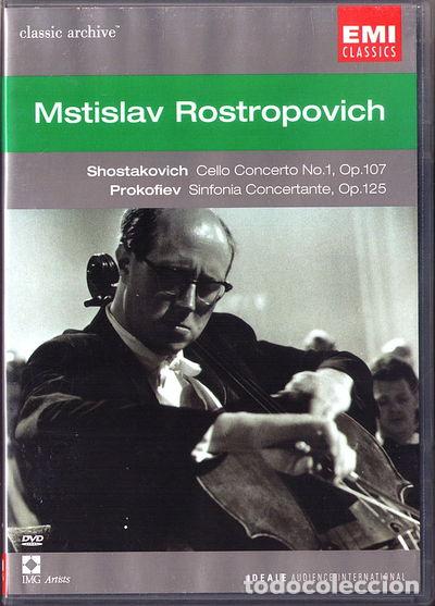 Kino: Mstislav Rostropovich: Shostakovich Cello Concerto No.1, Op.107 / Prokofiev S...- 0724349012097