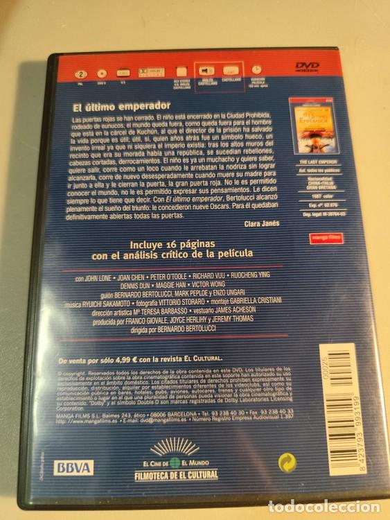 Cine: DVD - EL &Uacute;LTIMO EMPERADOR - Foto 2
