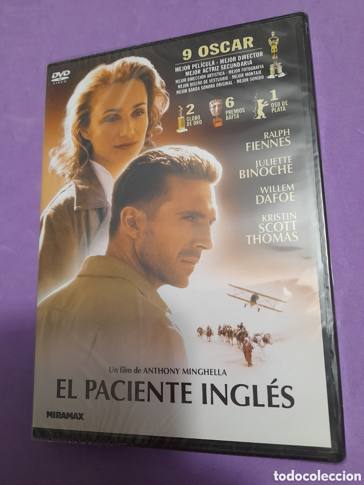 Cine: Pelicula en DVD, El Paciente Ingl&eacute;s - Foto 1
