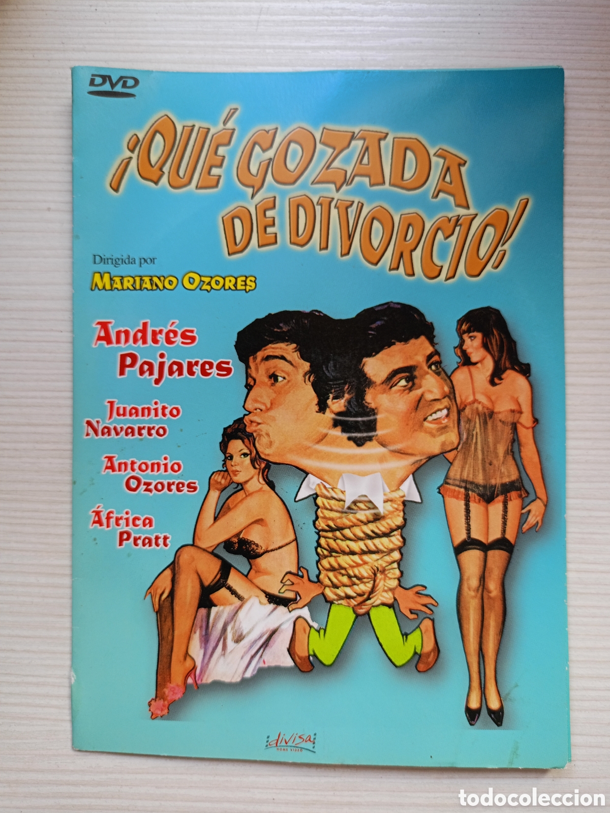 Cinema: CINE PELICULA EN DVD -QU&Eacute; GOZADA DE DIVORCIO! Andr&eacute;s Pajares