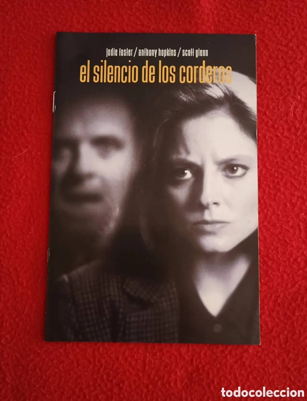 Cine: Folleto 6 p&aacute;ginas - el silencio de los corderos Jonathan demme Jodie Foster Anthony hopkins
