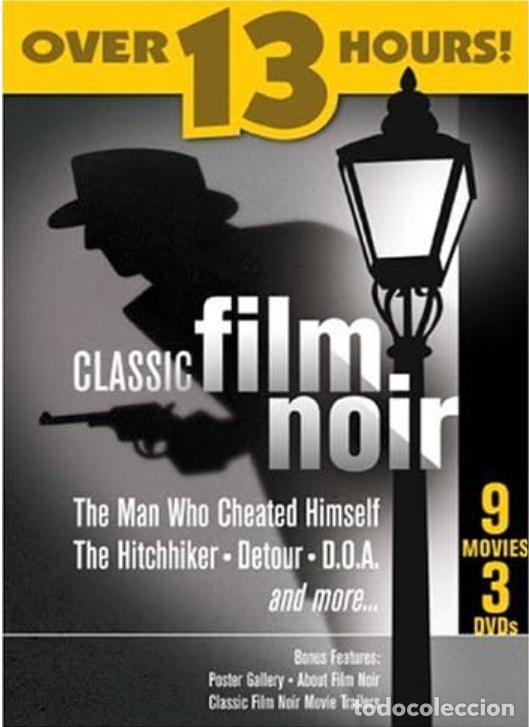 Cine: Classic Film Noir 3DVDs Over 13 Hours