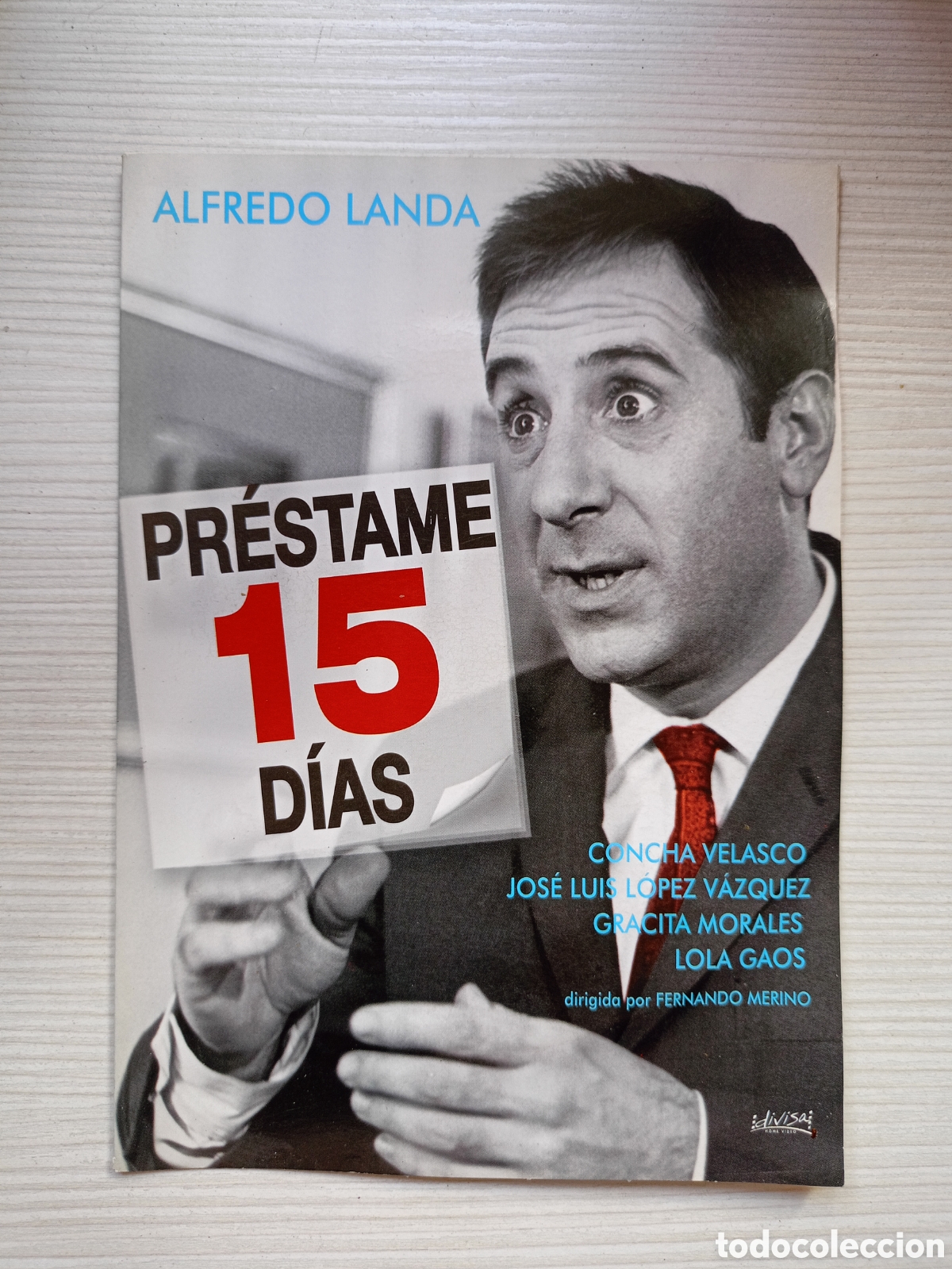 Cinema: DVD -ALFREDO LANDA EN : PR&Eacute;STAME 15 D&Iacute;AS