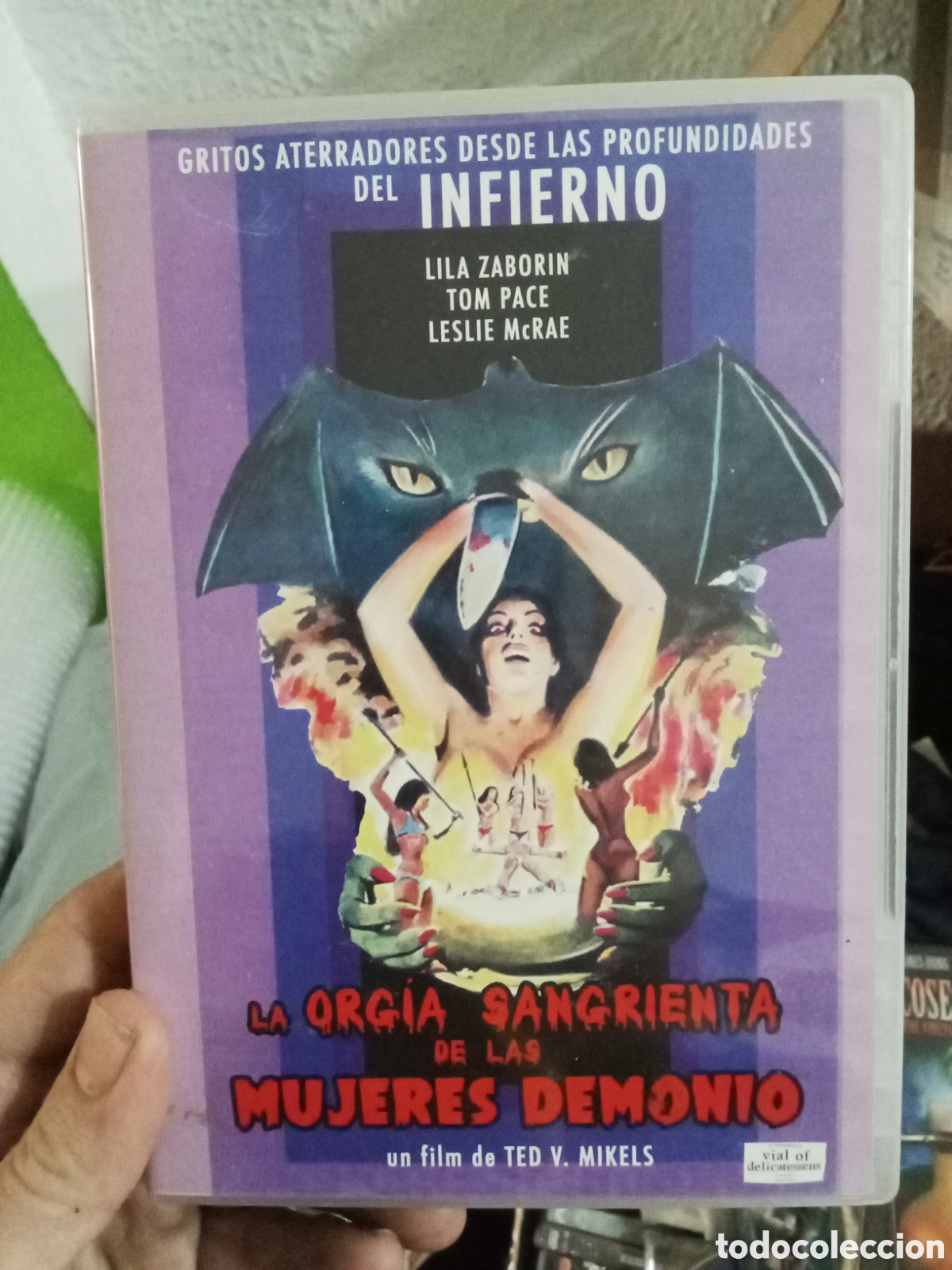 Cine: DVD La org&iacute;a sangrienta de las mujeres demonio