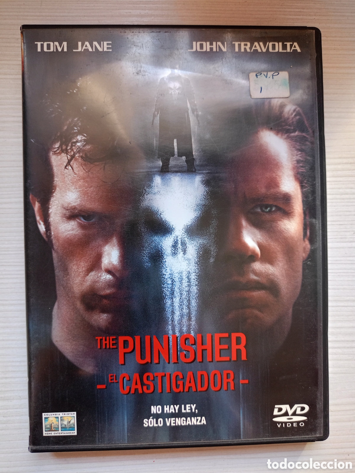 Cinema: EL CASTIGADOR (Tom Jane, John Travolta, Will Patton, Roy Scheider) *** DVD CINE ACCION / THRILLER