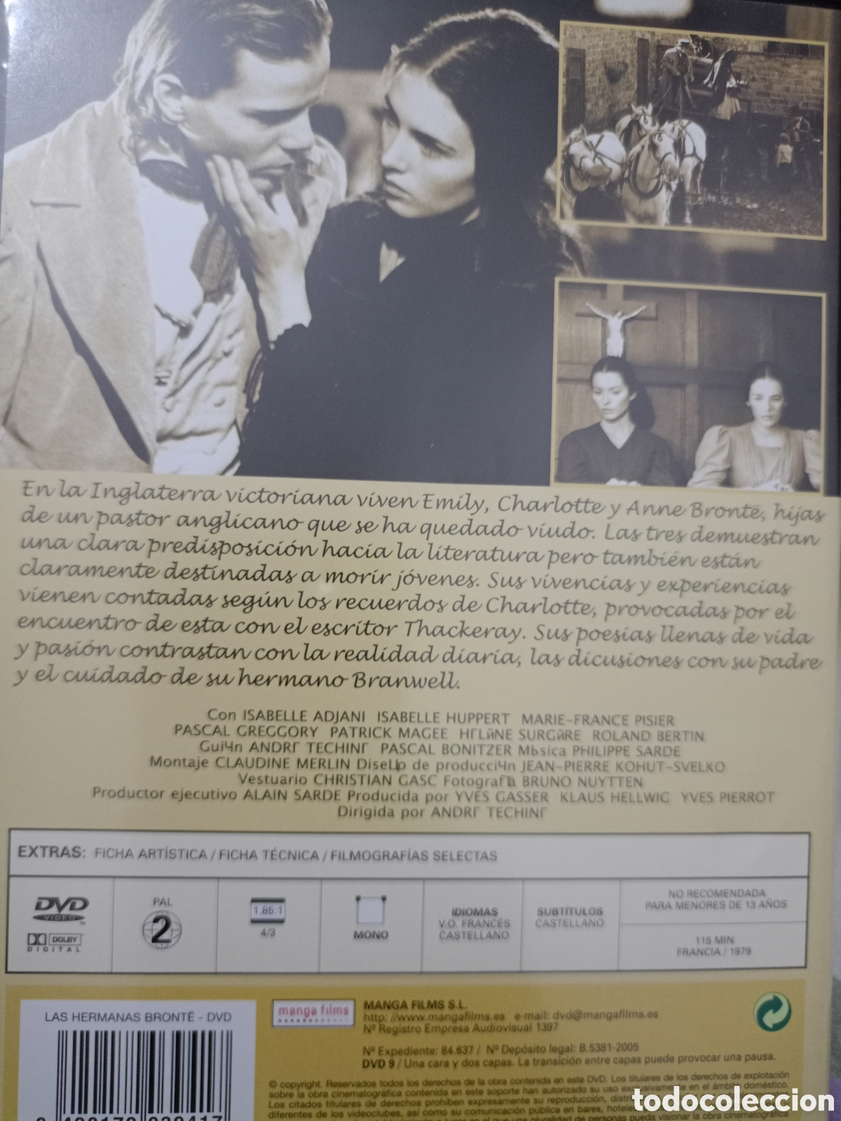 Cine: DVD Las hermanas bronte - - Foto 2