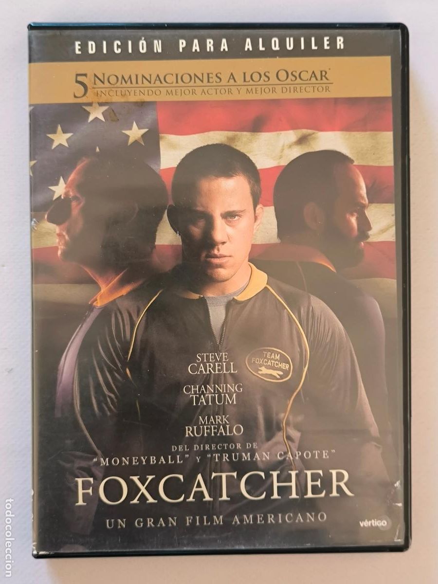 Cine: DVD FOXCATCHER - EDICION DE ALQUILER - LEER DESCRIPCION (216)