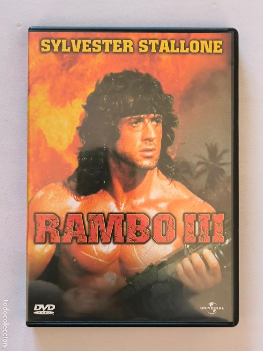 Cine: DVD RAMBO III - SYLVESTER STALLONE (216)